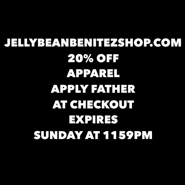 Fathers Day Sale 20% off apparel!
