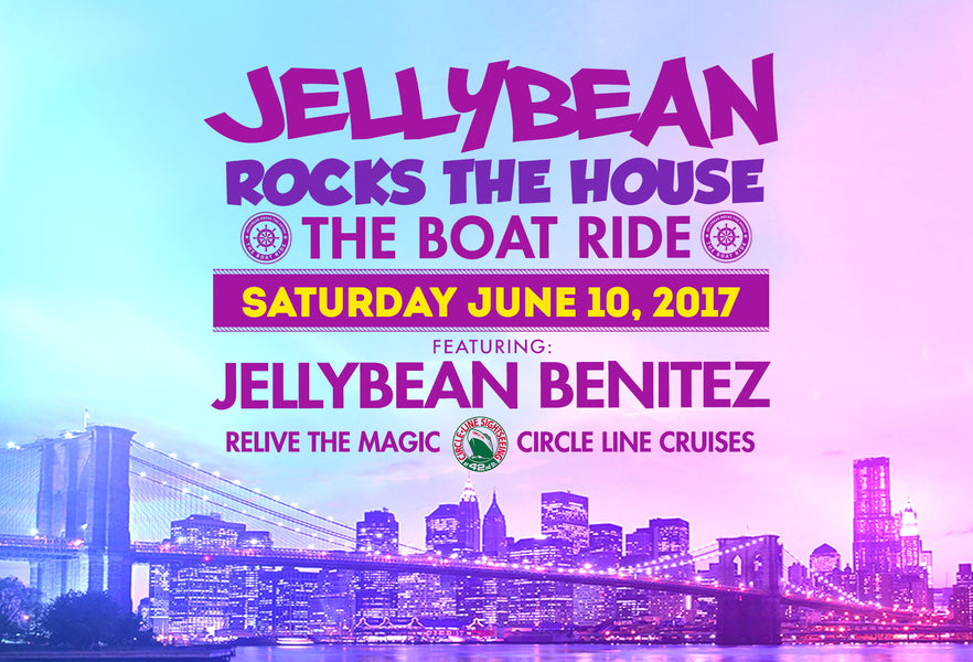 Only 60 Tickets left for the June 10th Jellybean Rocks The House Boat Ride in NYC