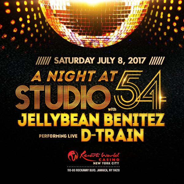 Don't Miss Jellybean Benitez & D Train Tomorrow Night