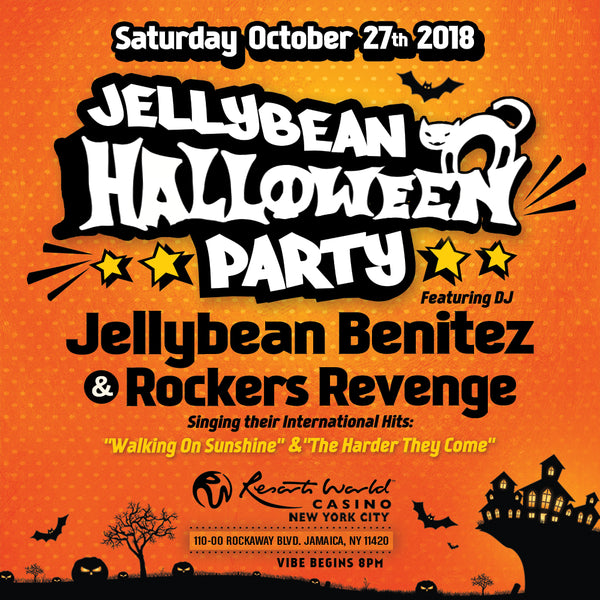 October 27th Jellybean Halloween Party in NYC
