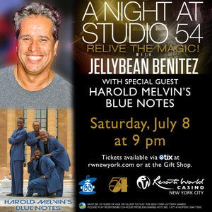 Get Lucky with Jellybean Benitez on July 8