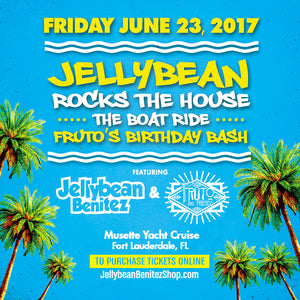 Jellybean Rocks The House The Boat Ride sails to Fort Lauderdale Next