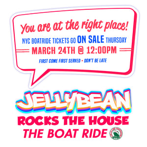 Ticket Information ::: New York City - Sat June 11th, 2022 - Jellybean Rocks The House - The Boat Ride