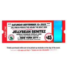 September 13th - Jellybean Rocks The House - The Boat Ride - $45 - 4th Release