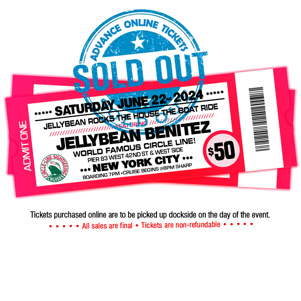 June 22nd - Jellybean Rocks The House - The Boat Ride - $50 - 5th Release