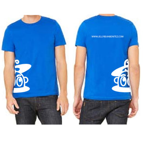 Jellybean Soul Unisex Crew Neck T-Shirt - Blue