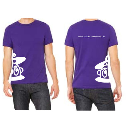 Jellybean Soul Unisex Crew Neck T-Shirt - Purple