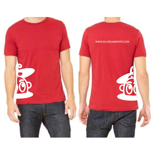 Jellybean Soul Unisex Crew Neck T-Shirt - Red